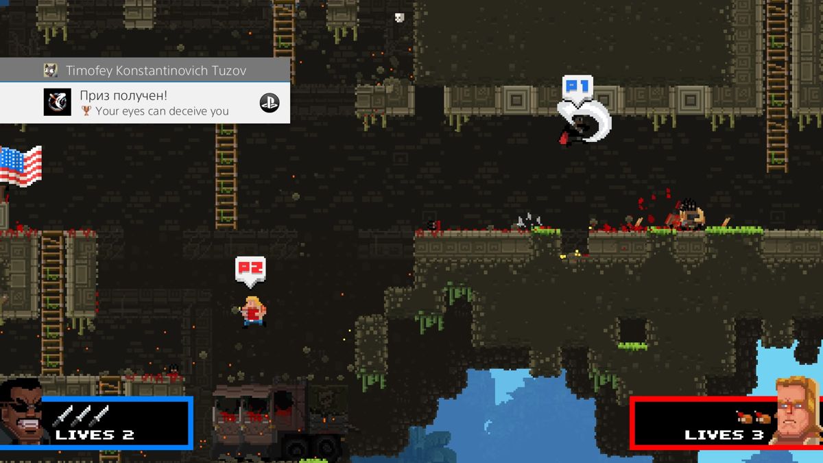 Broforce screenshot 2 for Playstation 4